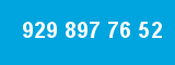 929 897 76 52 929 897 76 52